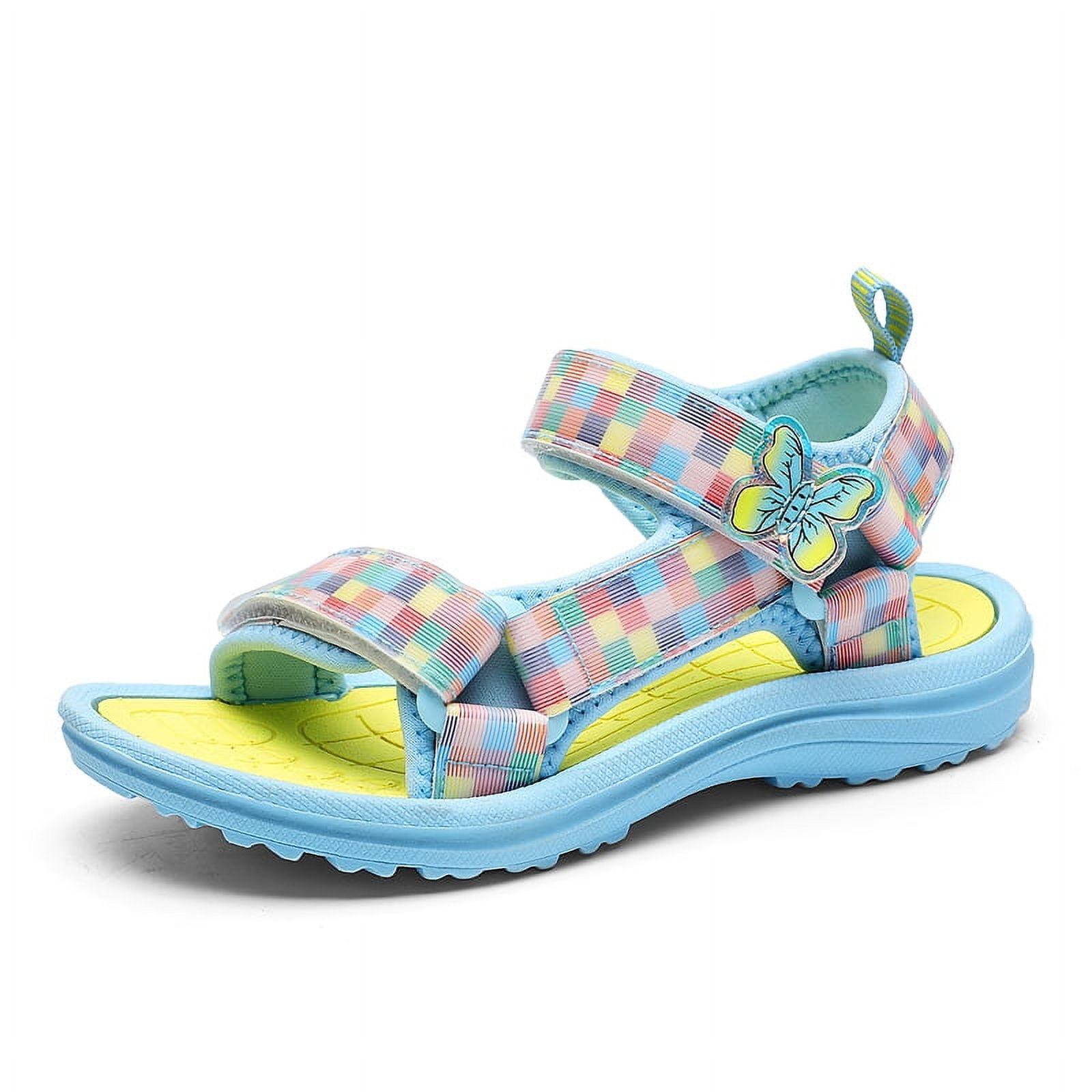 Wonder Nation Little & Big Girls Butterfly Sandal