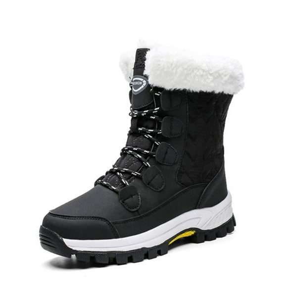 Lopsie Women Mid-Calf Winter Outdoor Snow Boots 6.5 Female