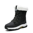thumbnail image 1 of Lopsie Women Mid-Calf Winter Outdoor Snow Boots 8.5 Female, 1 of 5
