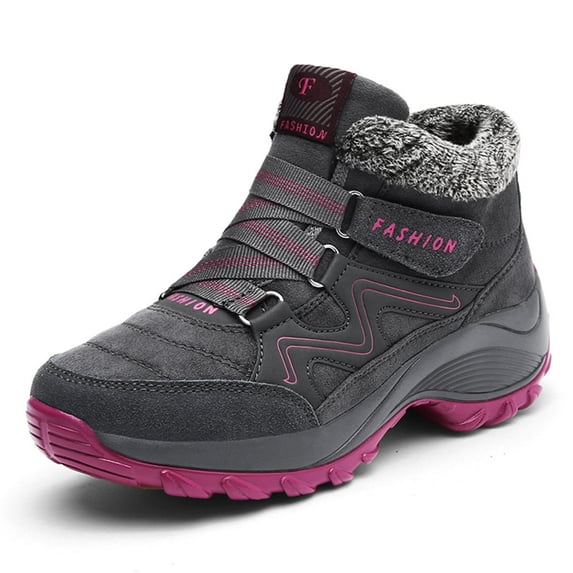 Lopsie Women Mid Hiking Boots Outdoor Waterproof Non Slip Backpacking Trekking Shoes
