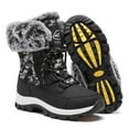 thumbnail image 1 of Lopsie Women’s Snow Boot With Waterproof Lace Up Mid-Calf Outdoor Winter Deep Tread Rubber Sole, 1 of 5