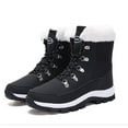thumbnail image 1 of Lopsie Women's Snow Boots Outdoor Waterproof Mid-Calf Winter Boots, 1 of 8