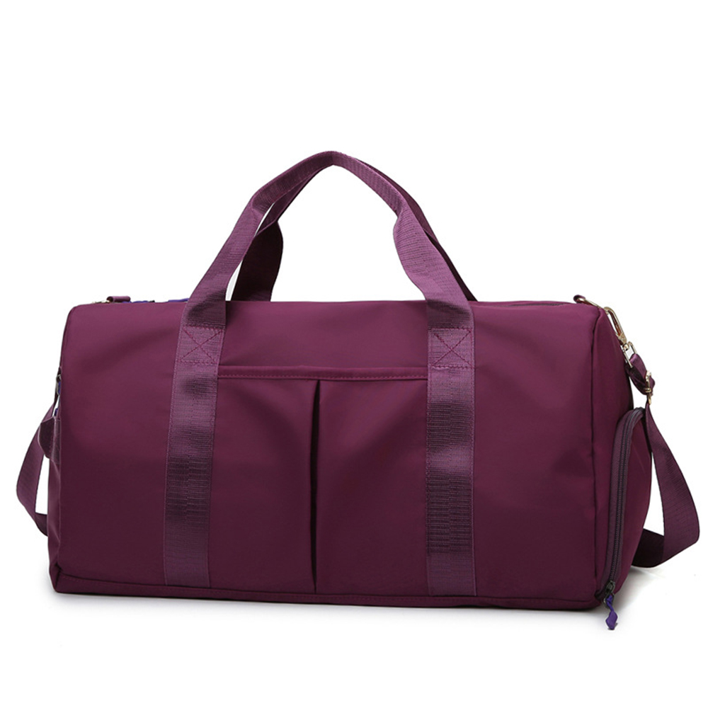 Dejuno 20Inch CarryOn Rolling Duffle Bag Black