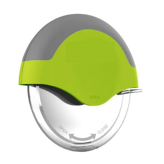 Lopxenu Pizza Cutter Wheel with Protective Blade Cover - Razor Sharp Stainless Steel Blade, Ergonomic Non-Slip Handle, Round Pizza Cutter With Cover & Slip Resistant Handle Slices Pizza With Ease