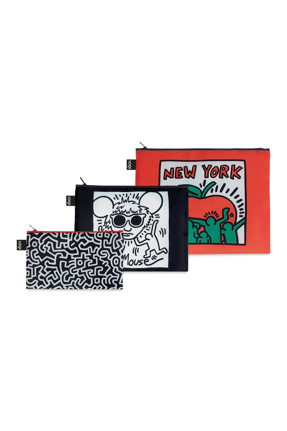 Zip Pocket Set - Keith Haring