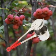 Loquat Jujube Picking Tool Berries Grabber Picker Pepper Tool Lightweight Sturdy Portable Agricultural Tool Fruits Catcher for Harvest Season Size L