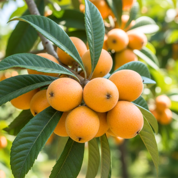 Loquat Tree Live Plant, Golden Loquat Plant Live for Gardening, Sweet Loquat Fruit Tree