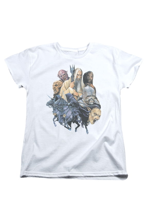 Lor - Collage Of Evil - Women's Short Sleeve Shirt - X-Large