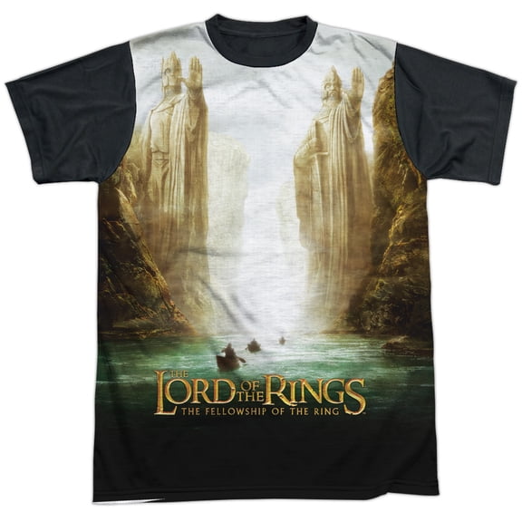 Lor - Fellowship Poster - Short Sleeve Black Back Shirt - Medium