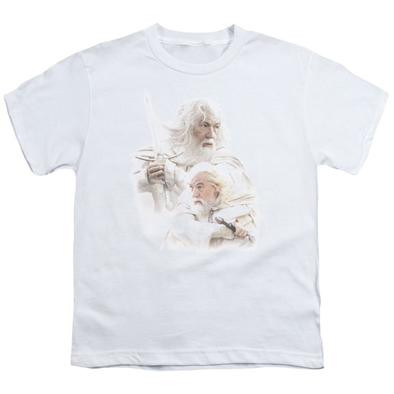 Lord Of The Rings Men's  Gandalf The White T-shirt White