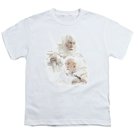 Lord Of The Rings Men's Gandalf The White T-shirt White