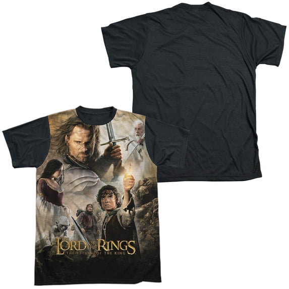 Lor - King Poster - Short Sleeve Black Back Shirt - XXX-Large