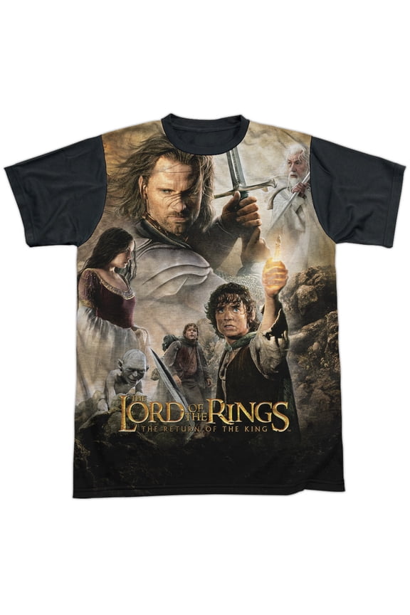 Lor King Poster Unisex Adult Halloween Costume Sublimated T Shirt