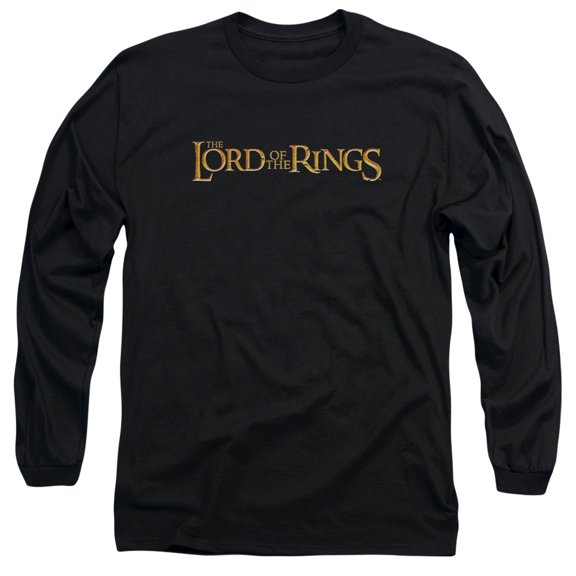 Lor Lotr Logo Mens Long Sleeve Shirt