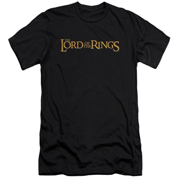 Lor - Lotr Logo - Slim Fit Short Sleeve Shirt - Large
