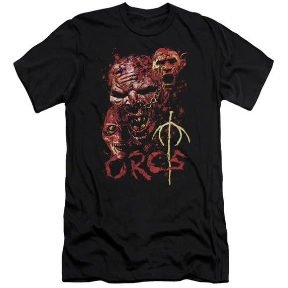 Lor - Orcs - Premium Slim Fit Short Sleeve Shirt - X-Large