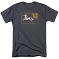thumbnail image 1 of Lor-Rohan Banner Short Sleeve Adult 18-1 Tee, Charcoal - Small, 1 of 1