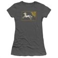 thumbnail image 1 of Lor-Rohan Banner Short Sleeve Junior Sheer Tee, Charcoal - XL, 1 of 1