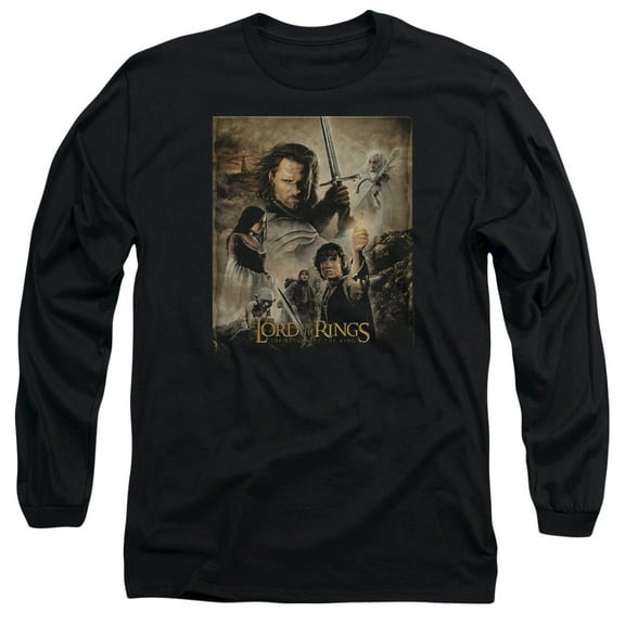 Lor Rotk Poster Officially Licensed Adult Long Sleeves T Shirt