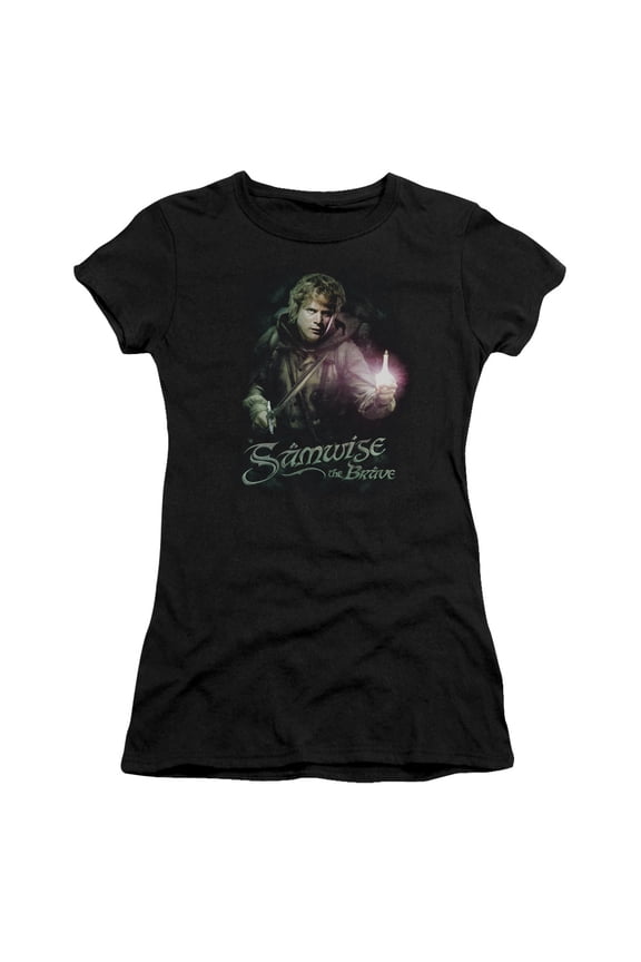 Lor - Samwise The Brave - Juniors Teen Girls Cap Sleeve Shirt - Medium