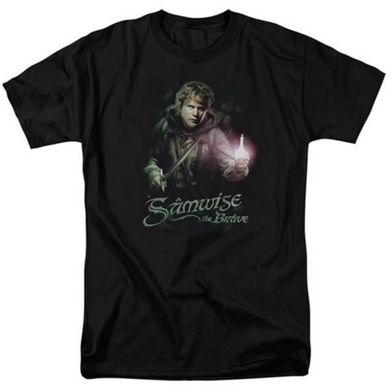 Lor-Samwise The Brave Short Sleeve Adult 18-1 Tee - Black - XL