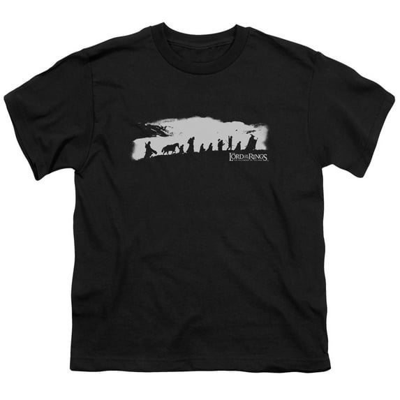 Lord Of The Rings Men's The Fellowship T-shirt Black