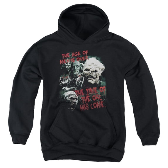 Lor - Time Of The Orc - Youth Hooded Sweatshirt - Medium