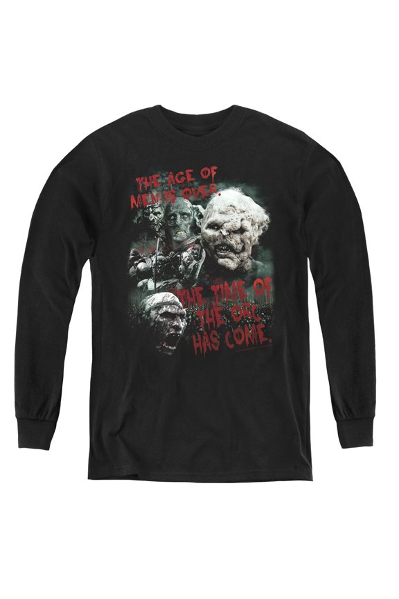 Lor - Time Of The Orc - Youth Long Sleeve Shirt - Small