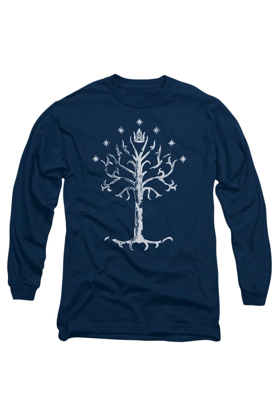 Lor - Tree Of Gondor - Long Sleeve Shirt - XXX-Large