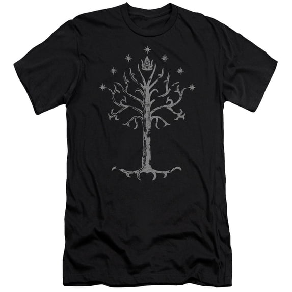 Lor - Tree Of Gondor - Premium Slim Fit Short Sleeve Shirt - XX-Large