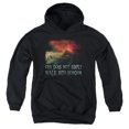 thumbnail image 1 of Lor - Walk In Mordor - Youth Hooded Sweatshirt - Medium, 1 of 2