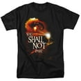thumbnail image 1 of Lor You Shall Not Pass Mens Short Sleeve Shirt (Black, ), 1 of 2