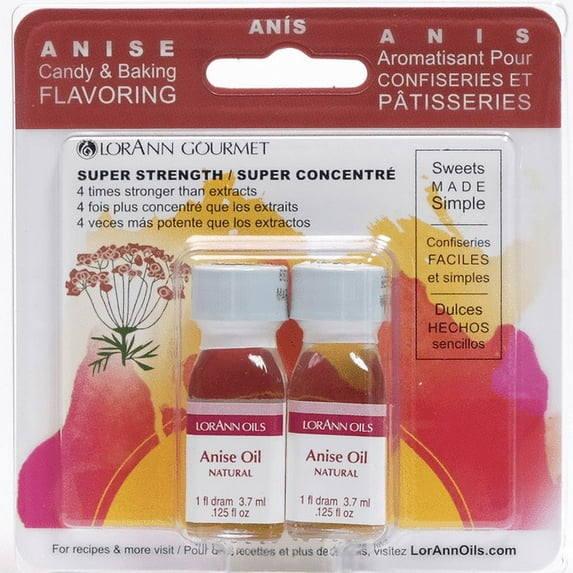 LorAnn Anise Oil Super Strength Natural Flavor (Pack of 32)