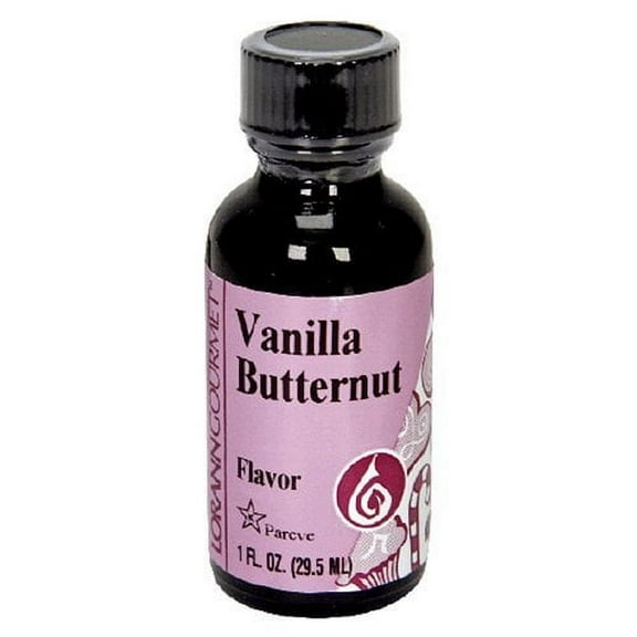 LorAnn Artificial Flavoring Oils, Vanilla Butternut Flavoring Oil, 1 Ounce Bottle