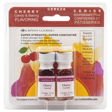 LorAnn Cherry Super Strength Flavor, Blistered Twin Pack