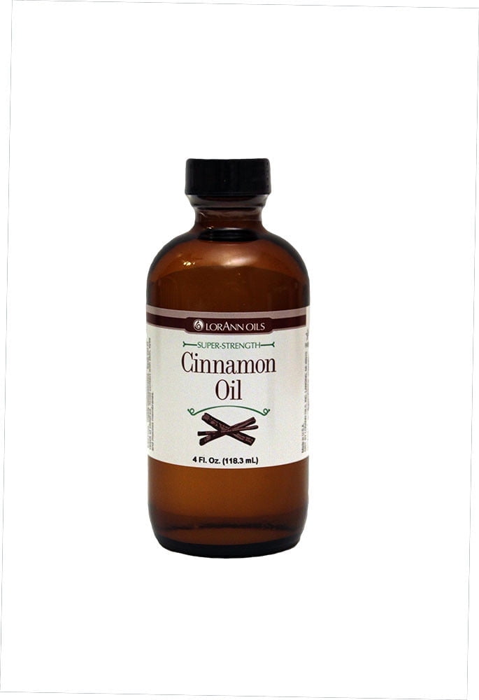 LorAnn Super Strength Cinnamon Oil Flavor, 4 ounce bottle