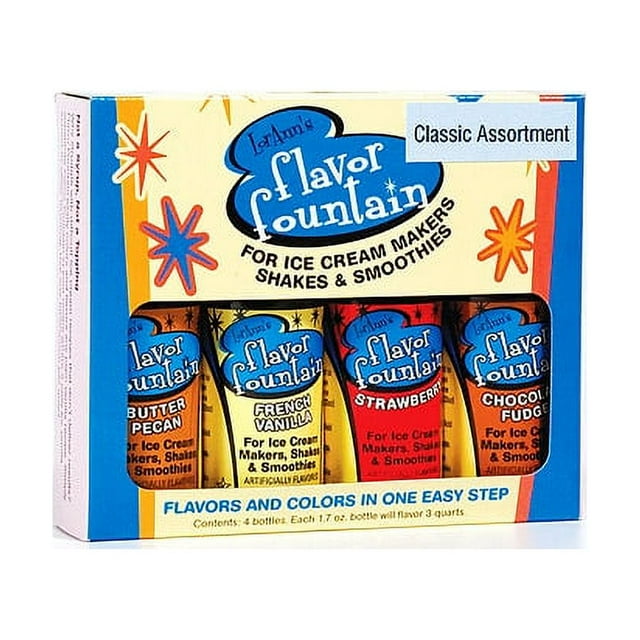 LorAnn Flavor Fountain Classic Assortment 4 pack
