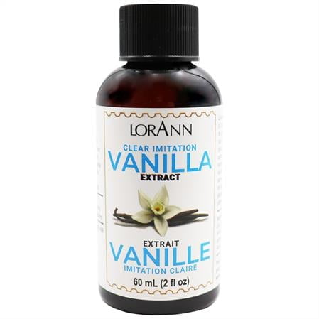 LorAnn Oils Double-Strength Clear Artificial Vanilla Extract, 4 Oz