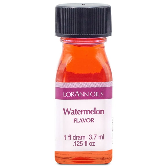 LorAnn Watermelon Super Strength Flavor - 1 Dram Bottles (.125 fl oz) - Candy, Confections & Baking