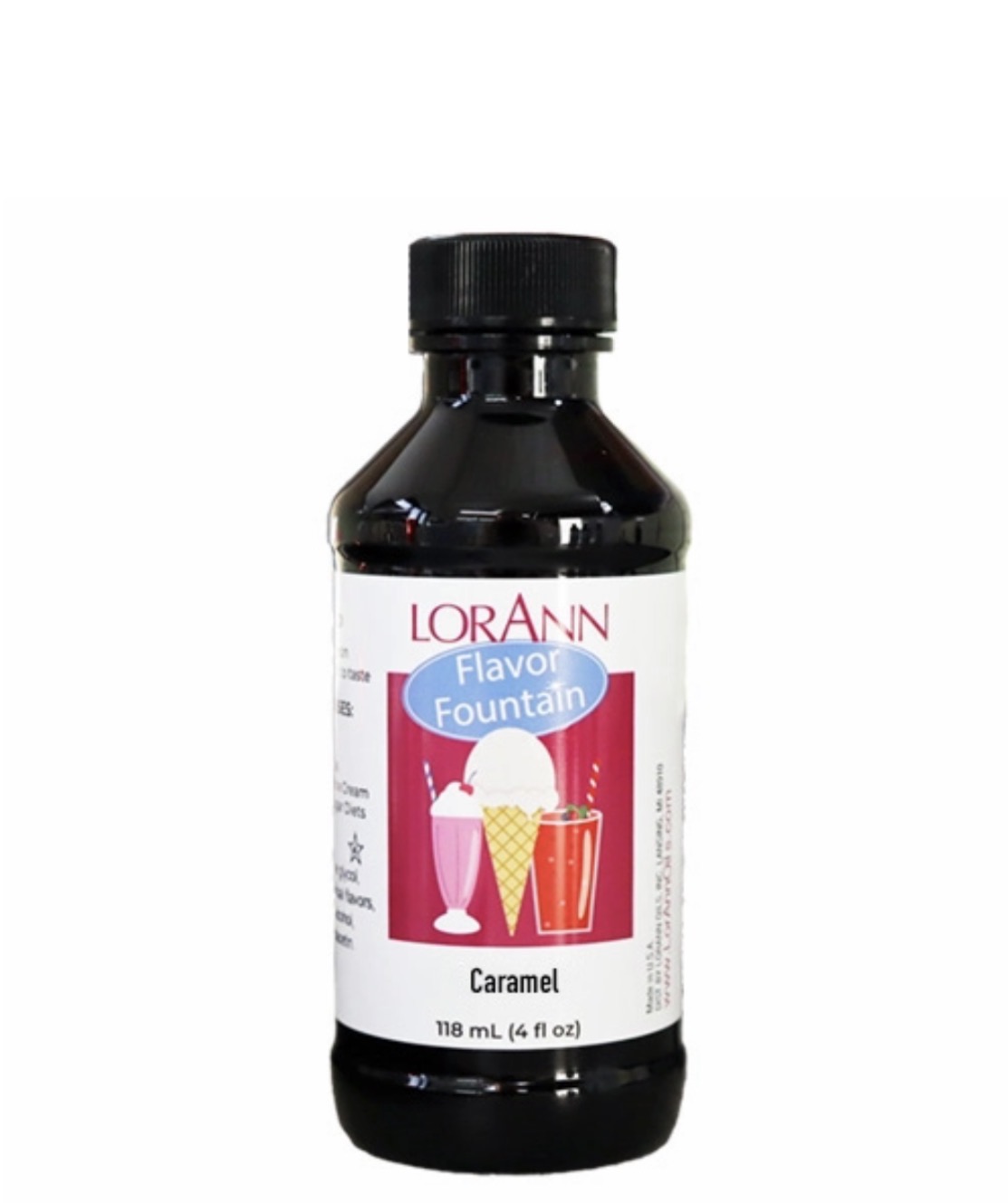LorAnn Oils Ice Cream Flavor Caramel 4 Oz (100 mL)