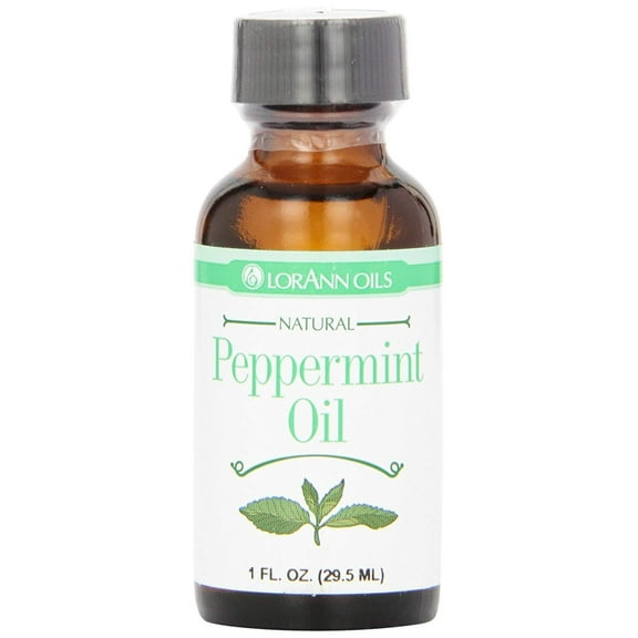 LorAnn Oils Natural Peppermint Oil, 1 Fl. Oz.