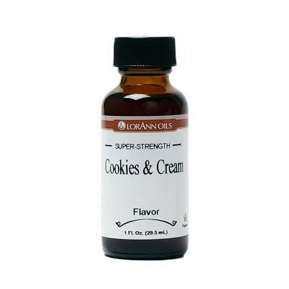 LorAnn Oils Super Strength Cookies and Cream Flavor Oil, 16 Ounce