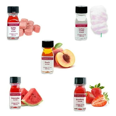 LorAnn Oils Super Strength Flavoring 5 Pack, 1 Dram Glass Bottles (0.125 Floz) Baking and Flavoring