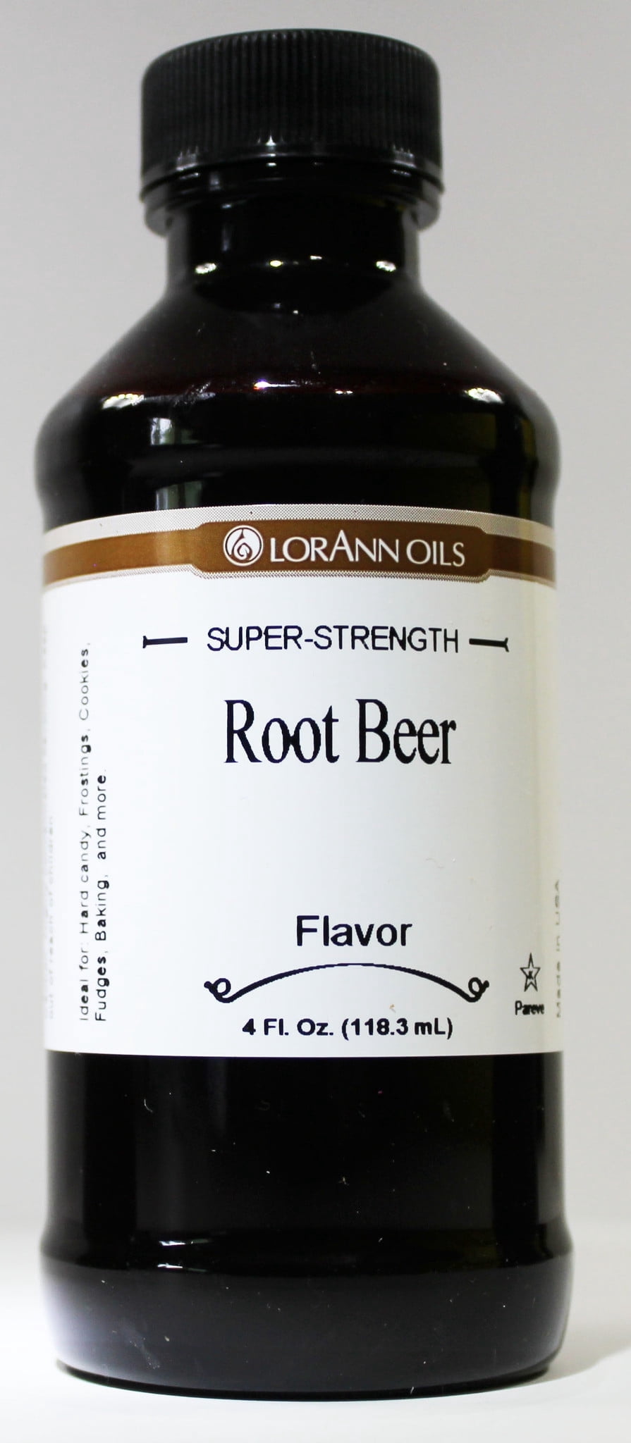 LorAnn Oils, Root Beer Super Strength Flavor, 4 oz, Kosher - Walmart.com