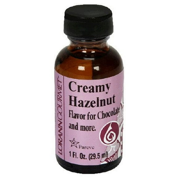 LorAnn Super Strength Creamy Hazelnut Flavor, 1 ounce bottle