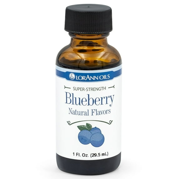 LorAnn Blueberry Super Strength Flavor - 1 Ounce - Candy, Confections & Baking