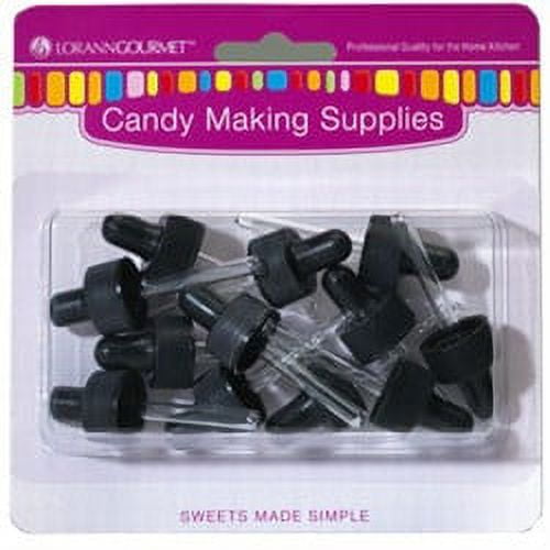 LorAnn Threaded Glass Droppers for Dram Bottles 12 Pack
