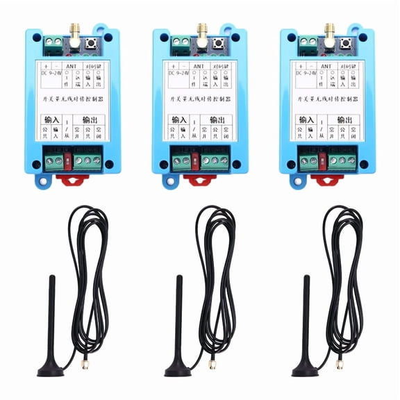 Lora Wireless Transceiver Remote Switching Data Transfer Switch Module 433M Data Transmission Radio Wall-Mounted