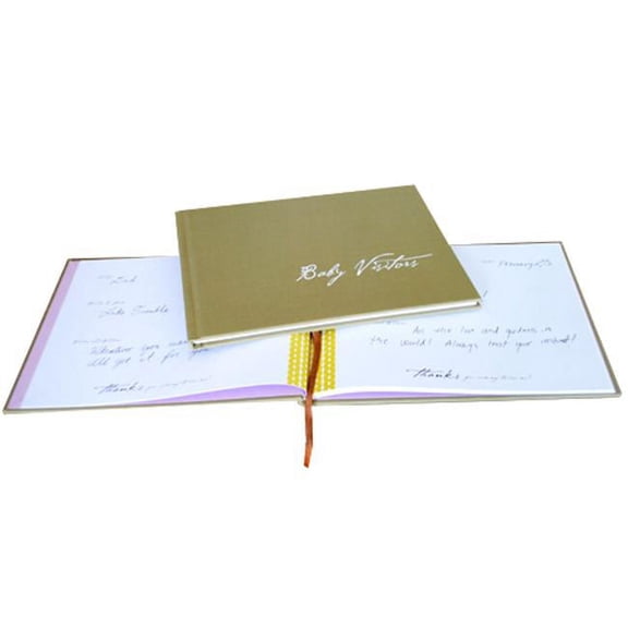 Loralin Design Baby Visitors - Guest Book 7.25 in.