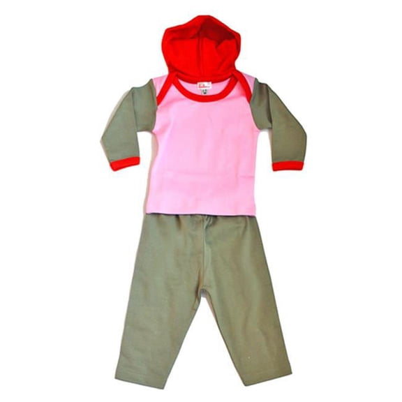 Loralin Design HG3 Girl Hoodie Set- 3-6 Months